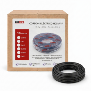 Cordón eléctrico flexible - Formato de 20 mts