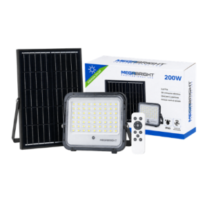 Proyector Solar LED + Panel Solar 200 W