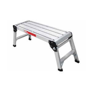 Escalera Plataforma de Aluminio 76 x 50 x 30 cm, 150 kg