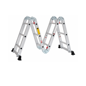 Escalera Multipropósito de Aluminio 3,55 m, 12 Peldaños, 150 kg