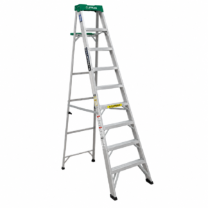 Escalera de Tijera-Recta de Aluminio 3,05 m, 10 Peldaños, 175 kg
