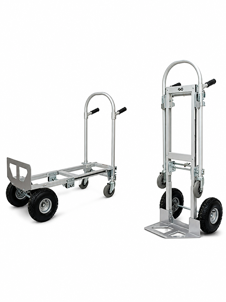 Carro de Aluminio Dual 250 kg (yegua y carro), Compacto